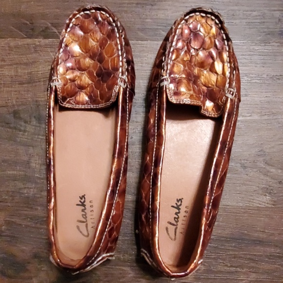Clarks Shoes - Clark's Bronze Loafers